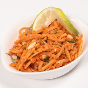 Spicy carrot salad