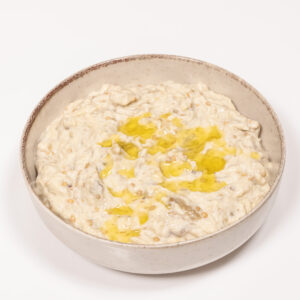 Grilled eggplant-mayonnaise dip