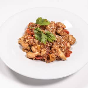 רצועות עוף בצילי